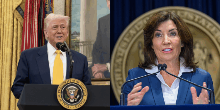 Trump Slams Hochul Over Endorsement of Mamdani for NYC Mayor